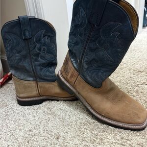 Men's Two-Tone Western Boots
